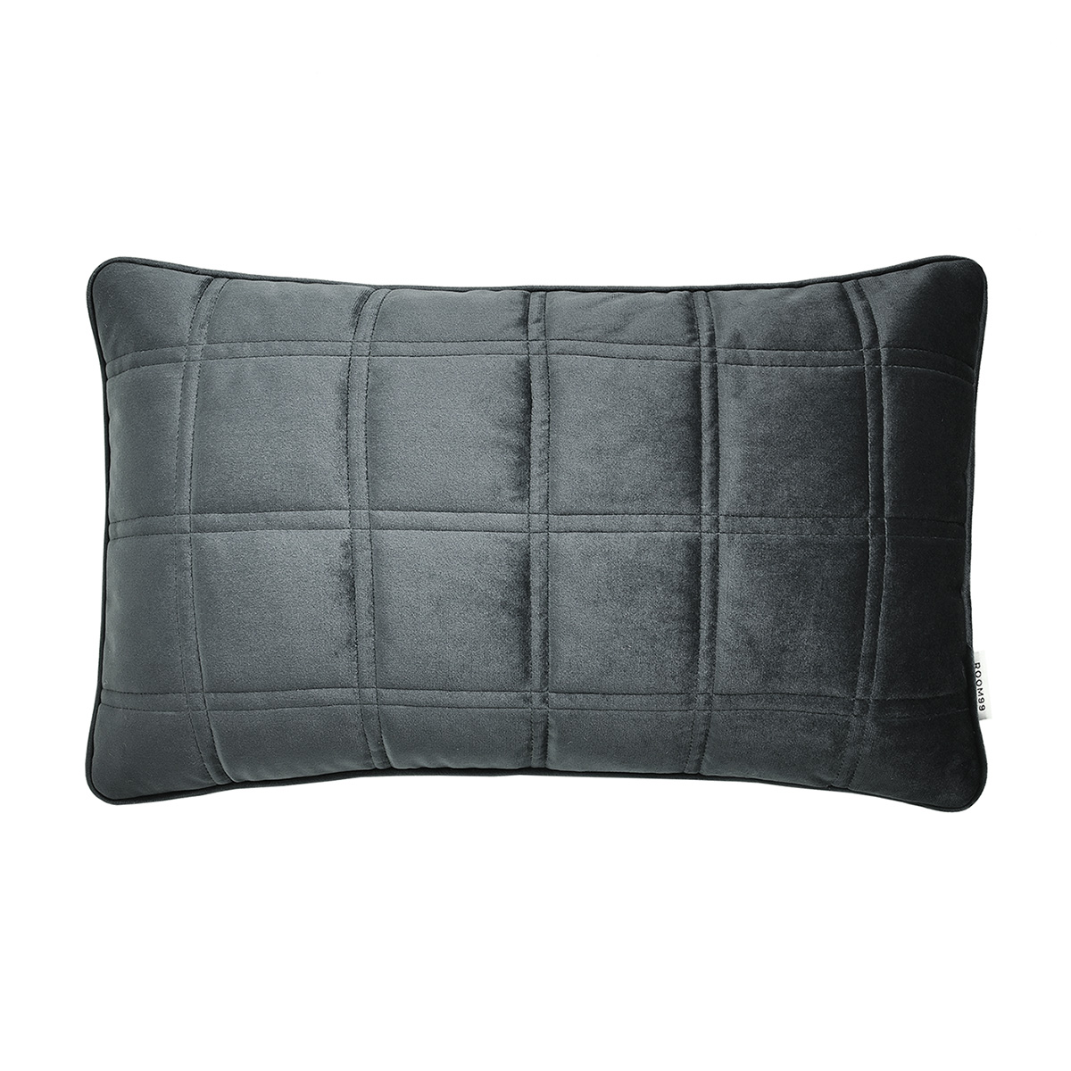 Obliečka na vankúš - Dekoratívne vankúš 30x50 Colette Velor Gray C