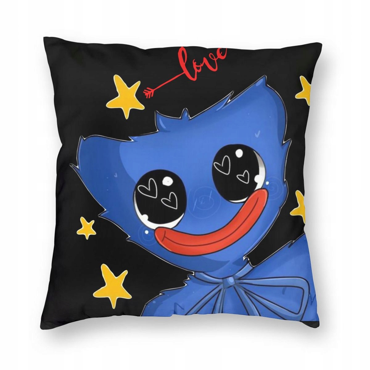 Obliečka na vankúš - Vankúš pre hračky s hračkou Huggy Wuggy Love