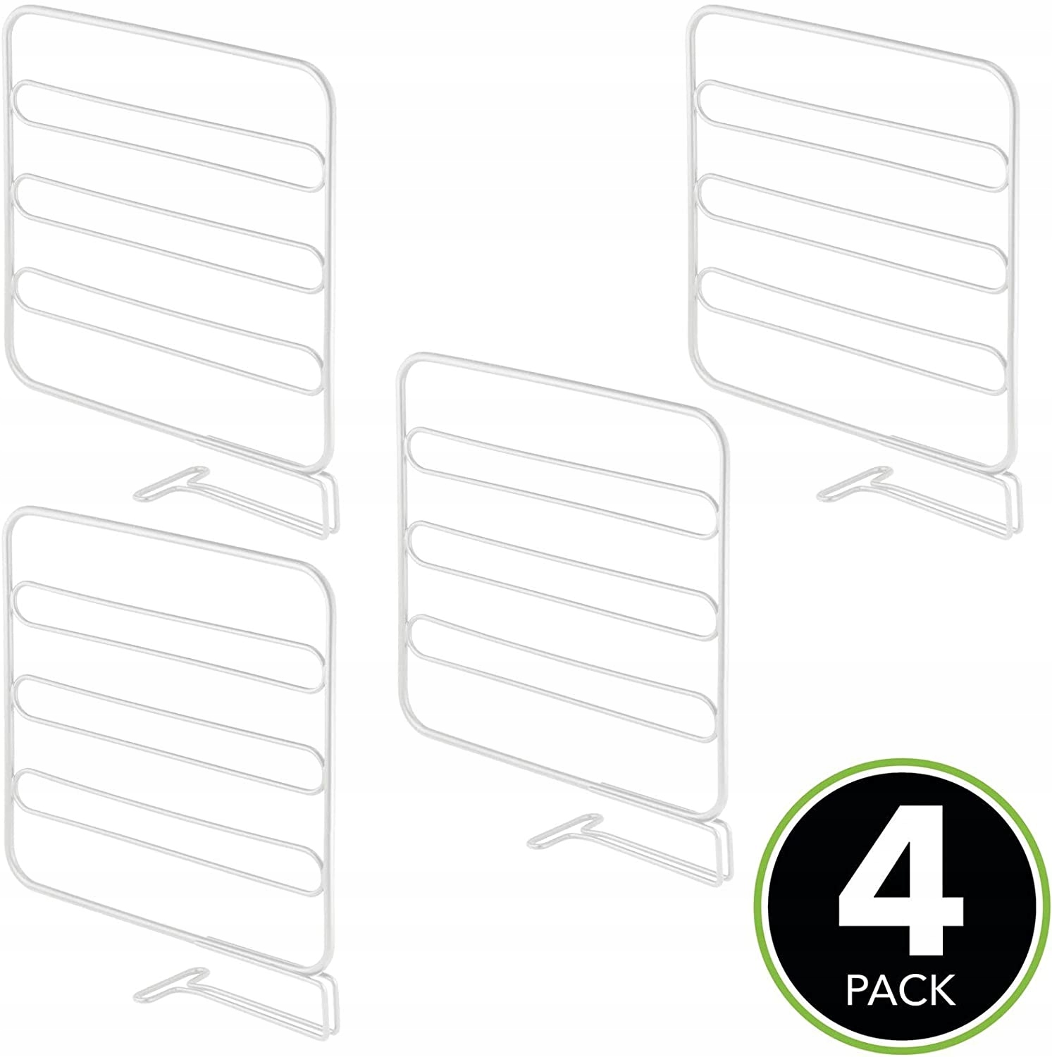 MDSIGN 4 PCS Šatníkové priehradky pre šatník pre špajzu