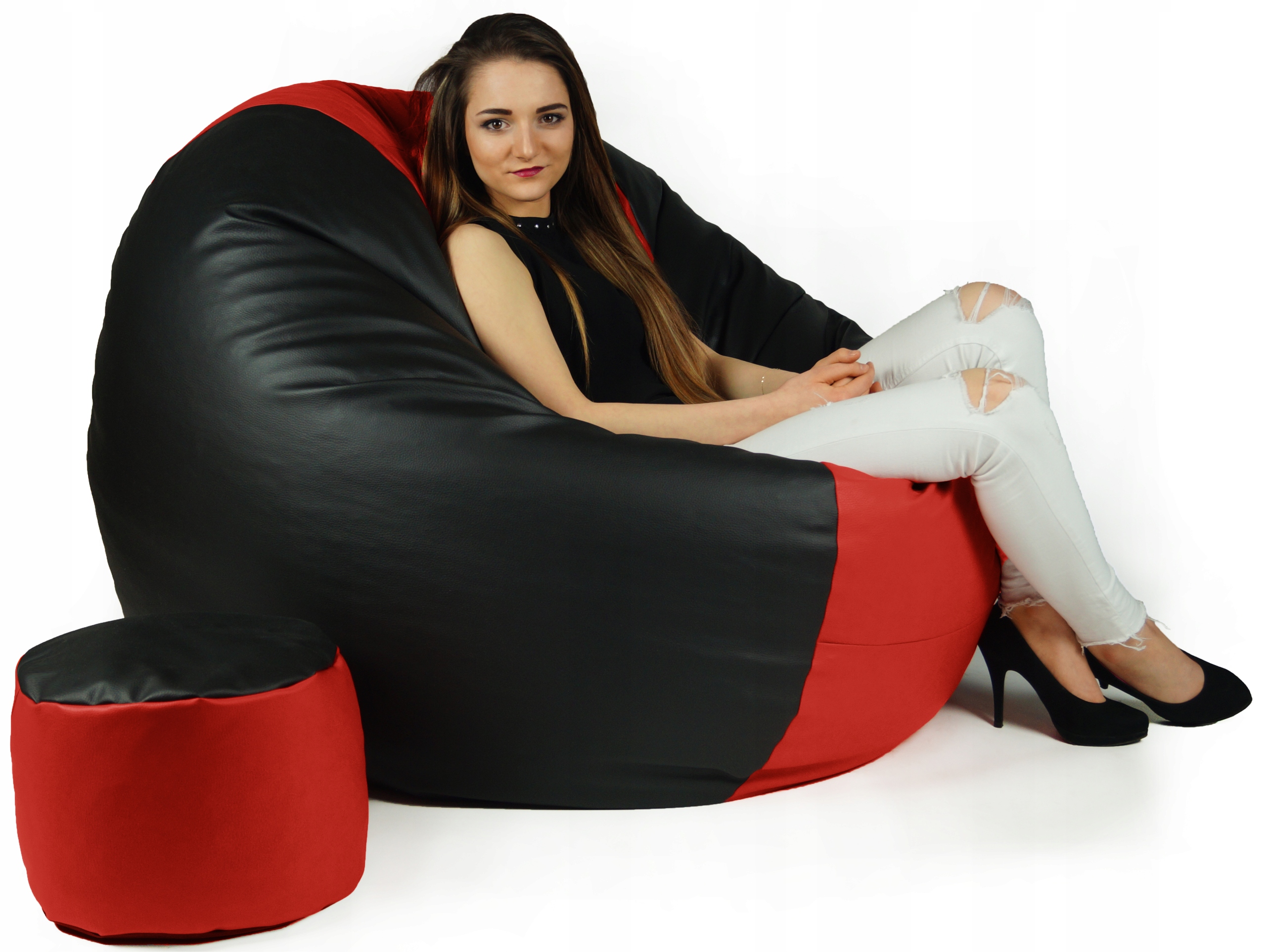 Sedací vak do detskej izby - Pouf oasis xxxxl kresla darčeková loptička v taške