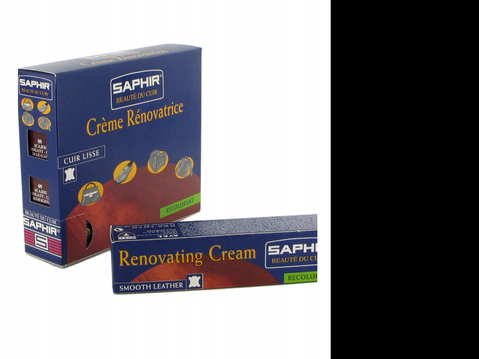Renovácia krémov Saphir Cream Cream čierna