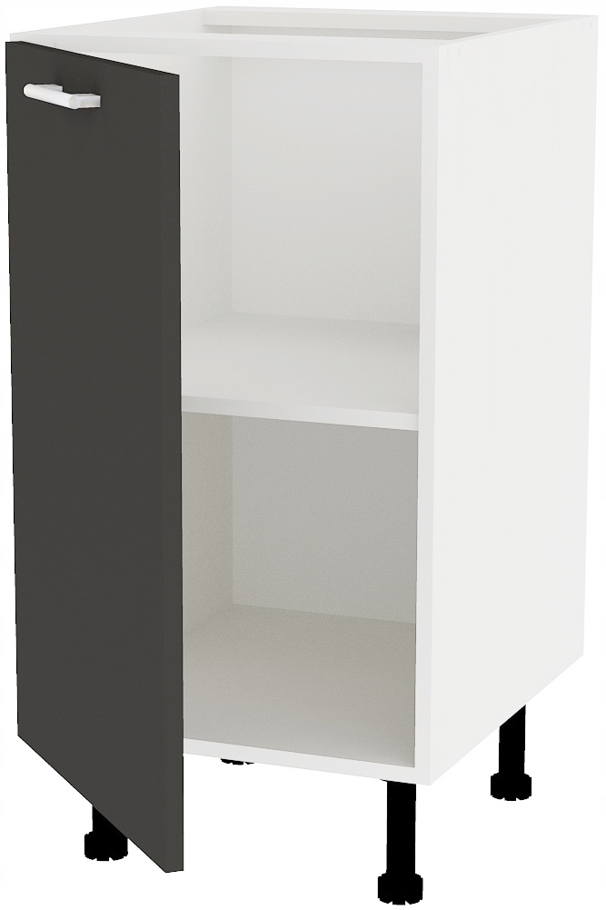 Kuchynská skrinka - Steven Basic Anthracite B_S45_L Stály skrinka
