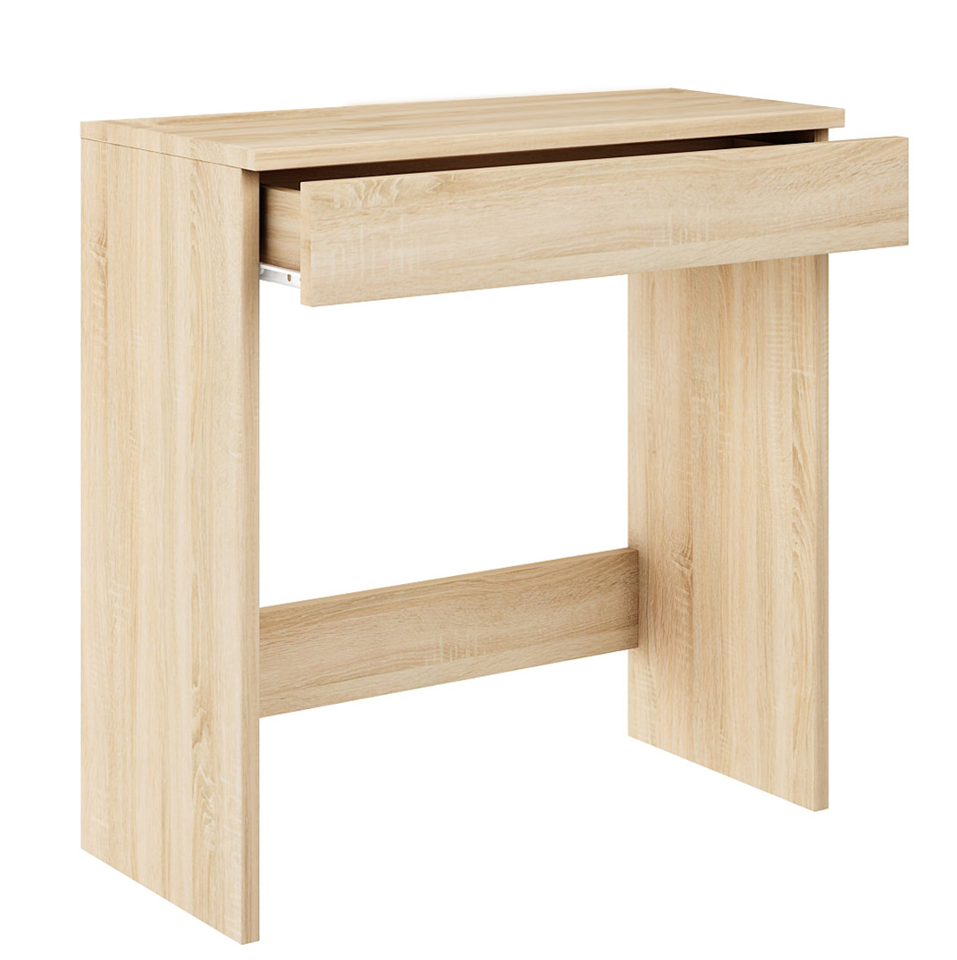 Písací stôl pre mládež - Zásuvka na stolovú stolu Megan 72 cm Detský stôl Sonoma
