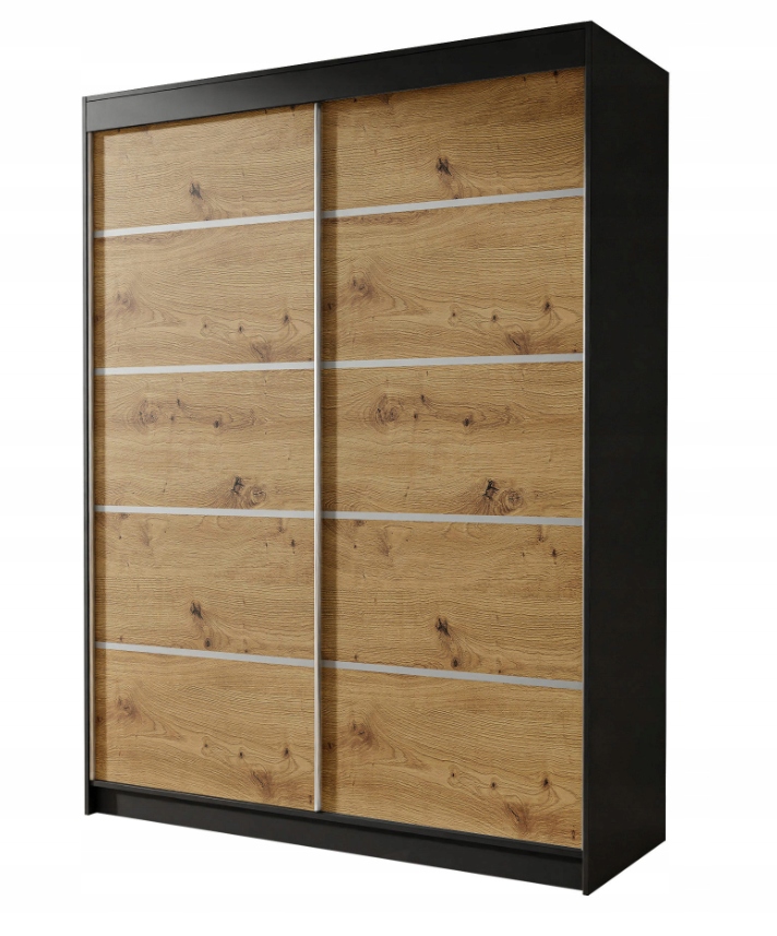 Šatníková skriňa do študenskej izby - Vysoké zásuvky Jaś kabinet 80 cm s policami