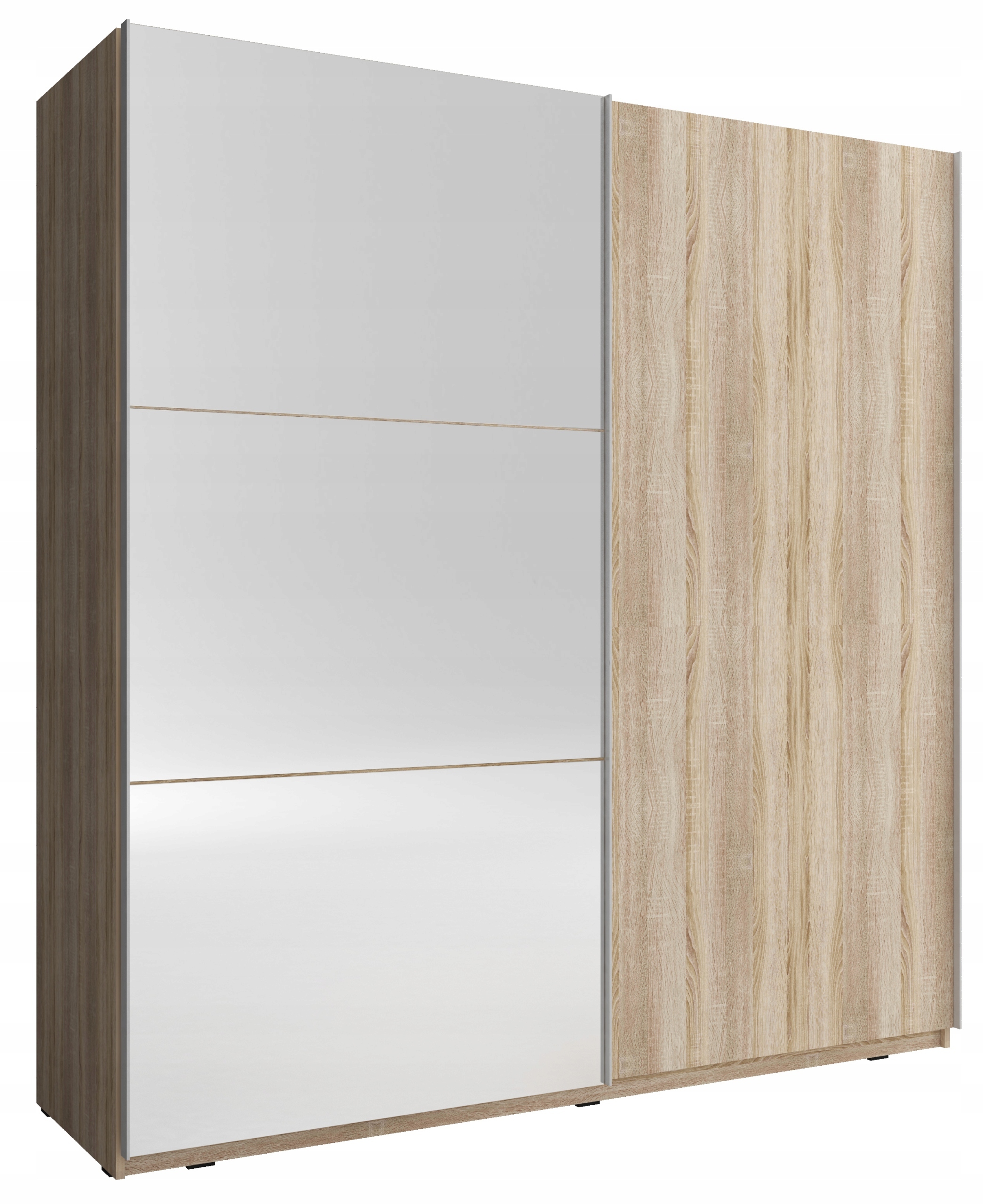 Šatníková skriňa do študenskej izby - Skrinka na skrinku Mika II 200 cm Sonom Oak