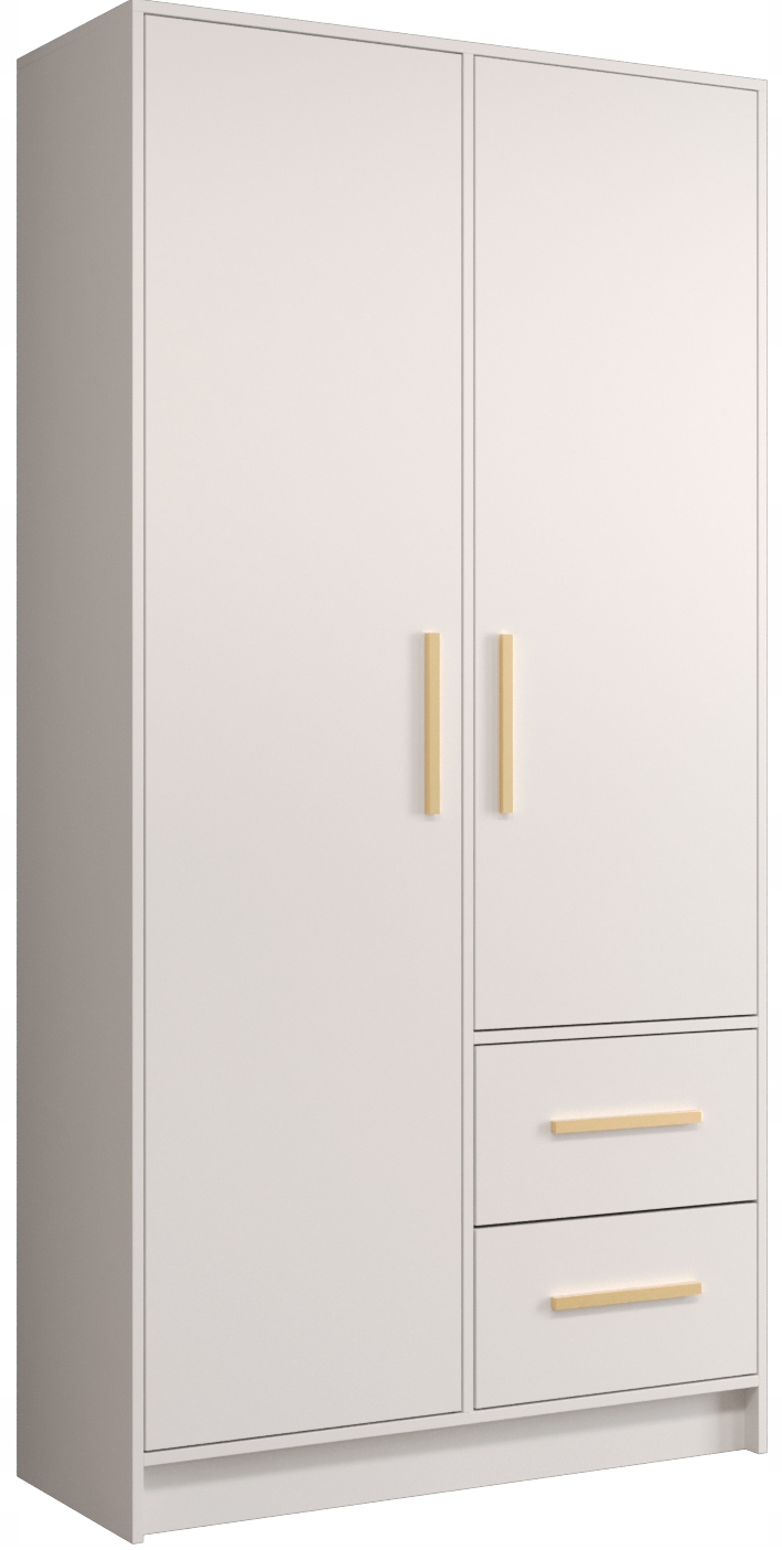 Šatníková skriňa do študenskej izby - Lotta 2 - B1 - 103 cm šatník