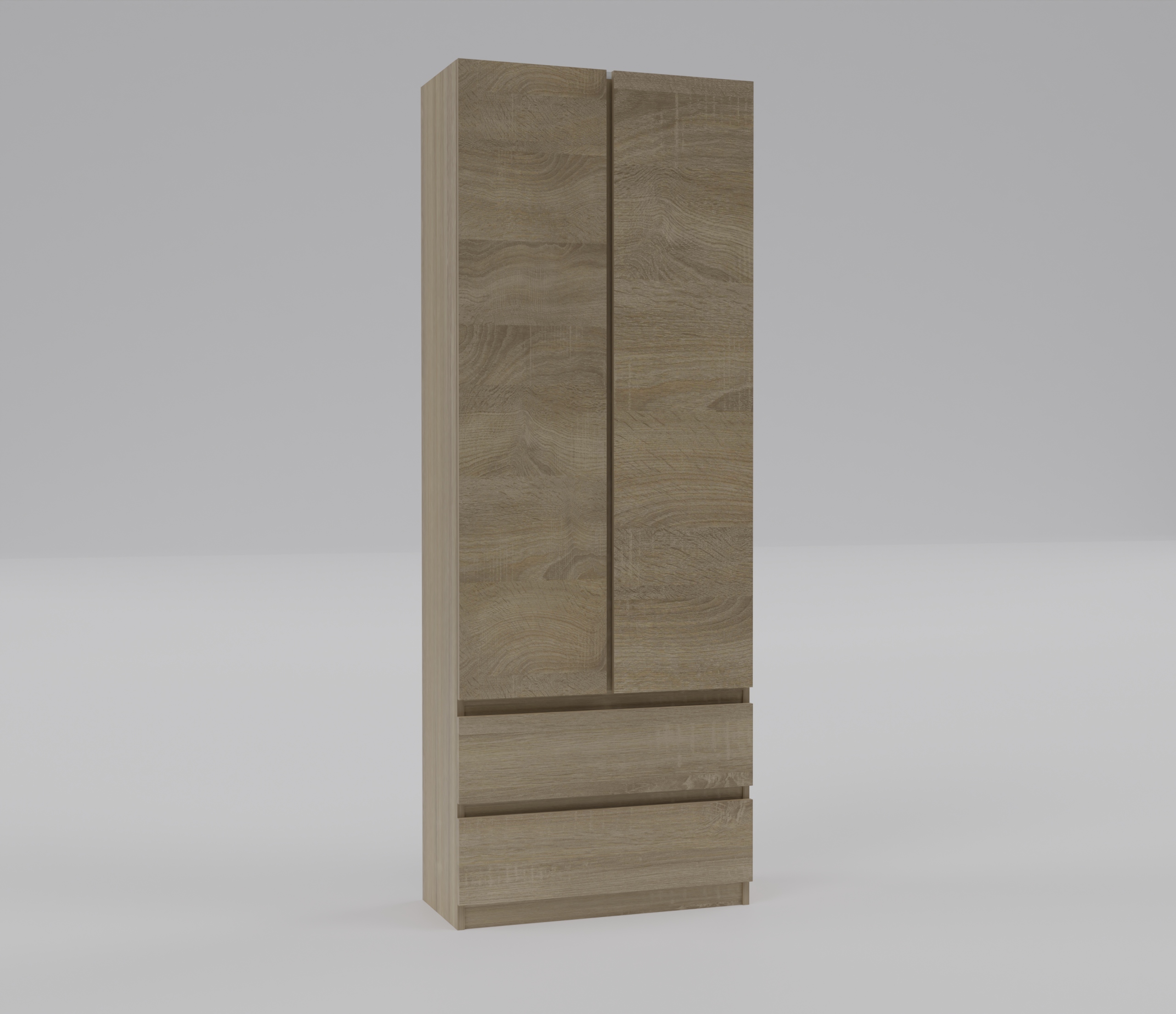 Šatníková skriňa do študenskej izby - Patrycja Wardrobe 190x70x50 DąB Sonoma Producent!