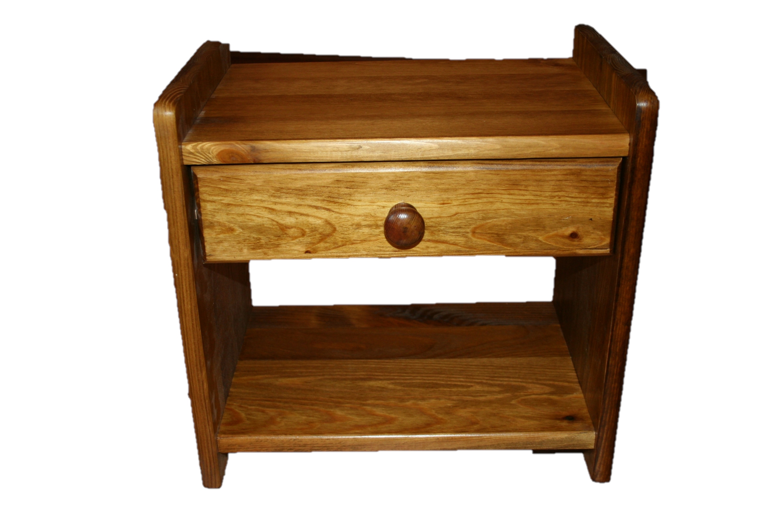 Nočný stolík - Ola Night Cabinet - čierna 38 cm