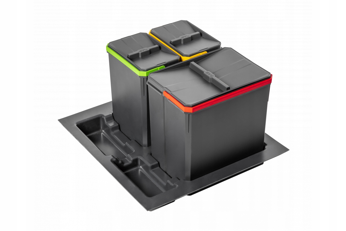 Kôš na triedenie odpadu - Axispace 60 GTV 1x15 2x7l