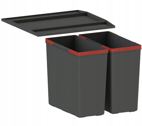 Kôš na triedenie odpadu - Sorter odpadu Franke Easysort 450-2-0 2x 14.5L