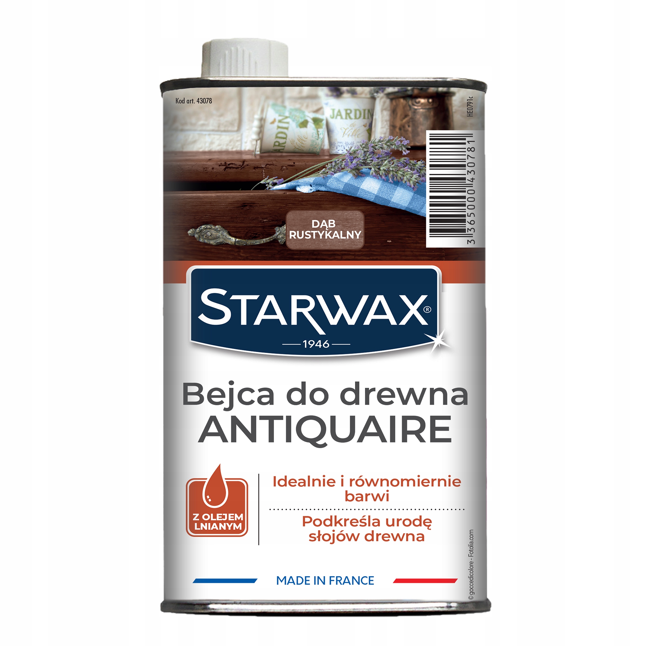 Starwax Wood Stain 500 ml rustikálny dub 43078