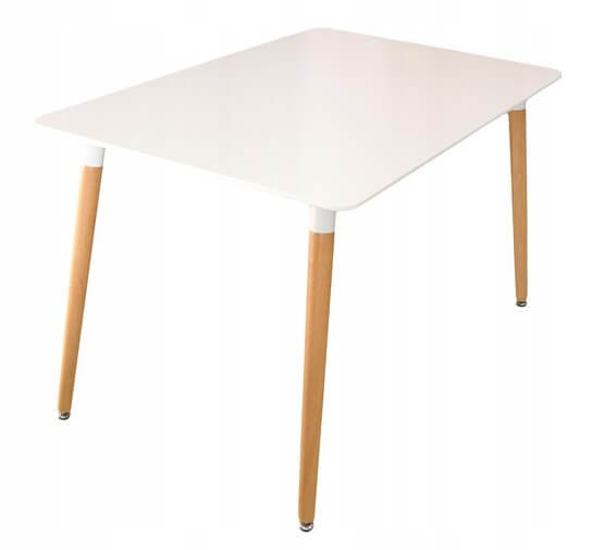 Tabuľka Bergen Furniture Karol 80 x 140 x 75 cm bukové svetlo