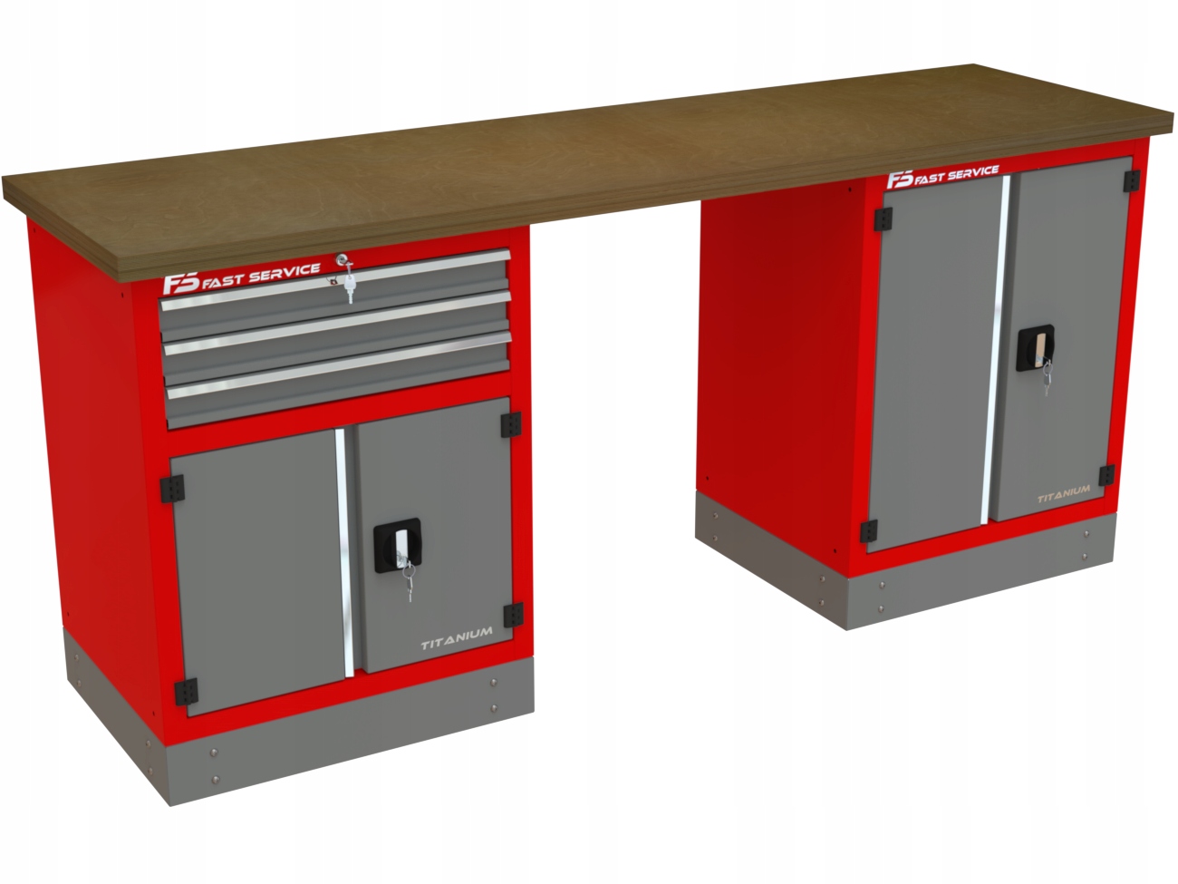 Pracovný, dielenský stôl - Workshop Table-T-30-40-01