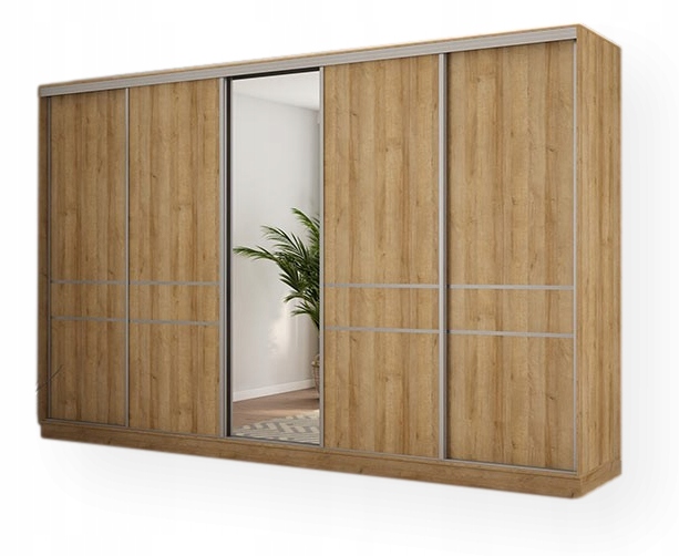 Šatníková skriňa do študenskej izby - Selma RTV Cabinet, 140 cm dub