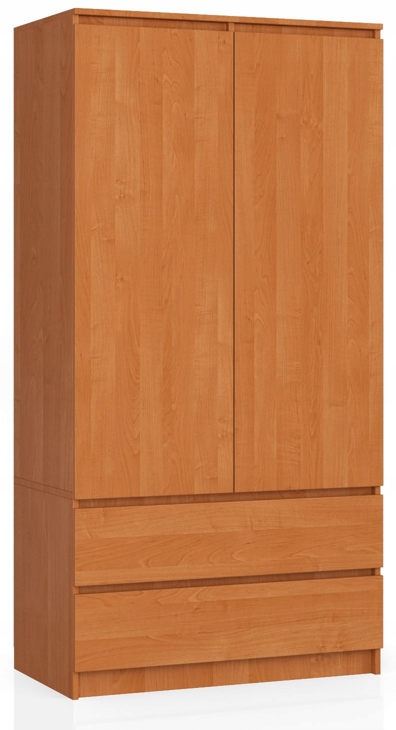 Šatníková skriňa do študenskej izby - Dva v šatníku S90 S90 Alder 90 cm 2 zásuvky