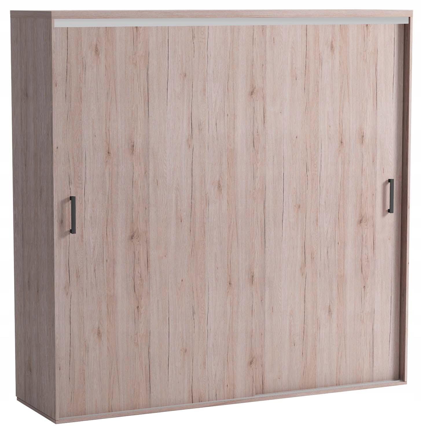 Šatníková skriňa do študenskej izby - Press šatník 2-dvere 120 cm Klio 13 Sonoma Colors