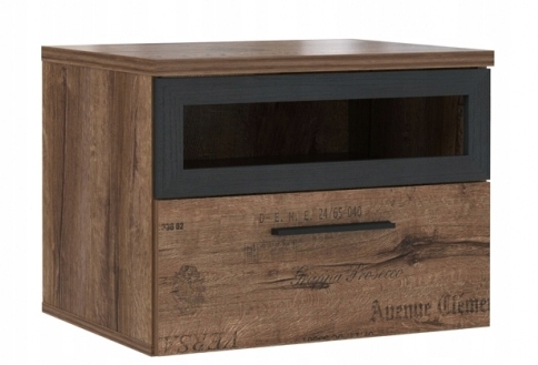Nočný stolík - Jacky JCKK011 nočný stolík, Noble Oak/CZ, 24H