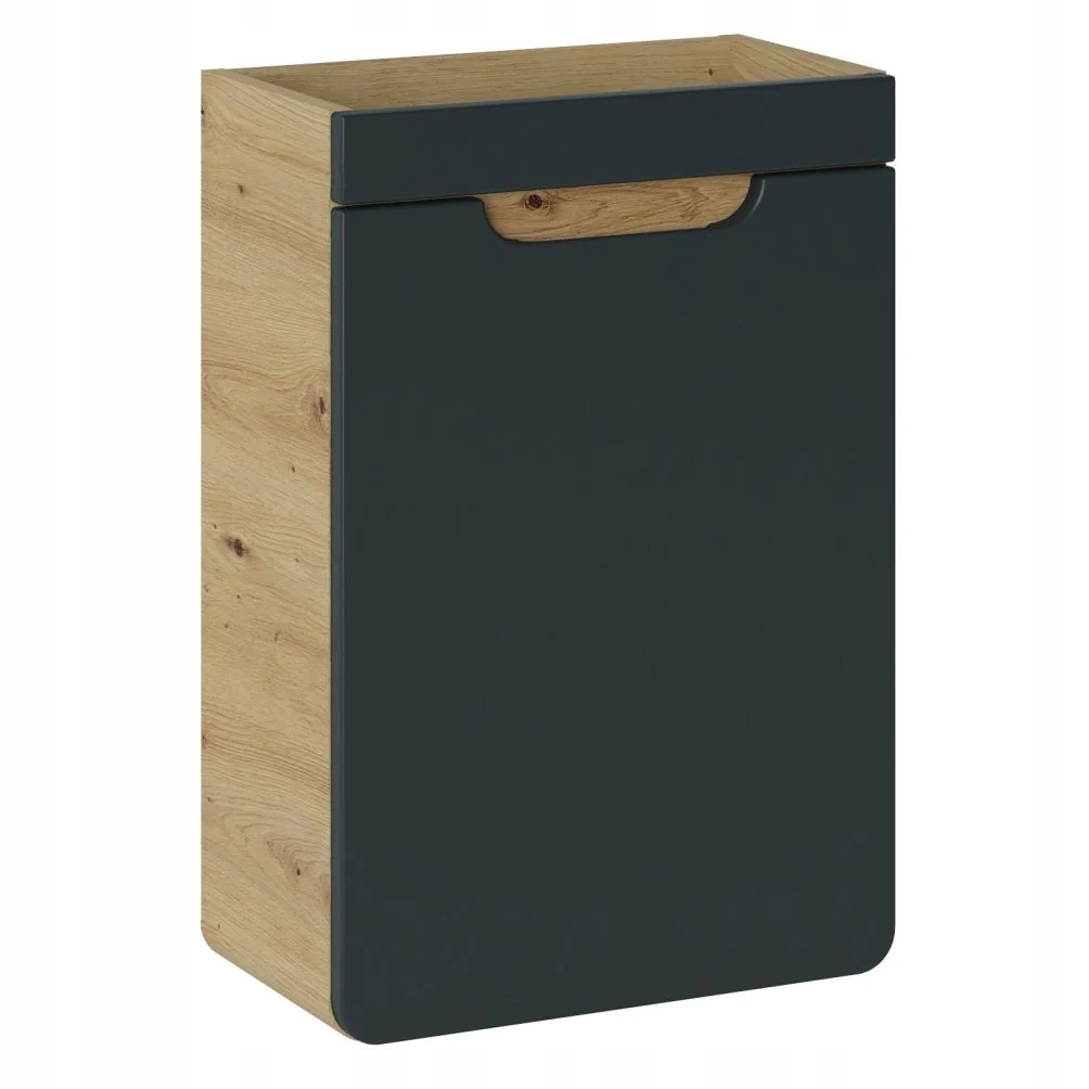 Skrinka do kúpeľne - Šedá moderná skrinka pod zavesením Washbasin 40 cm