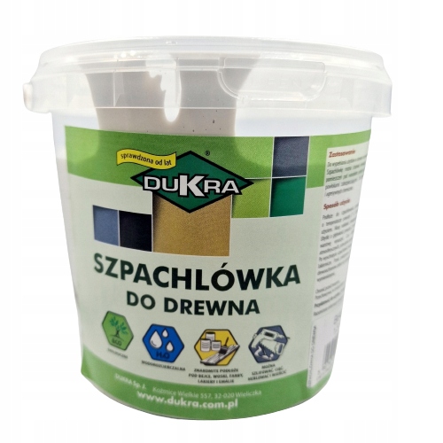Drevená špachtňa 1,5 kg biela