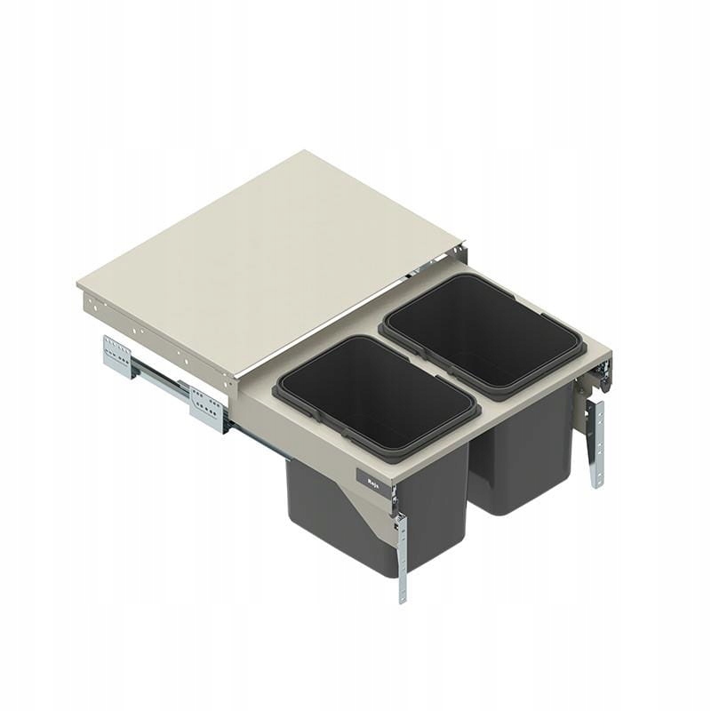 Kôš na triedenie odpadu - Zásuvka na odpad z odpadu 60 H-320 L-40 2x15 odpad