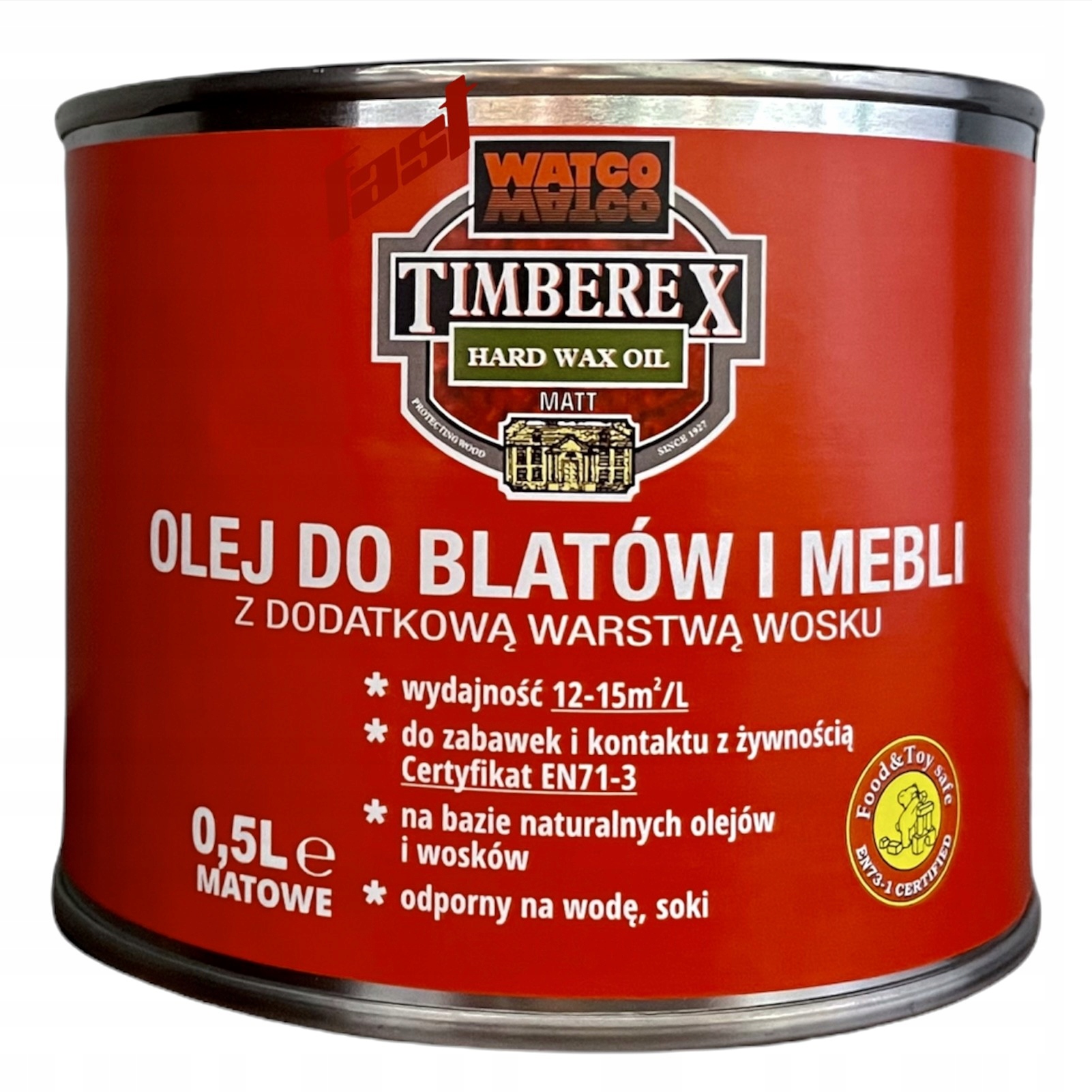 Timberex olej pre dosky a drevené nátery 500 ml