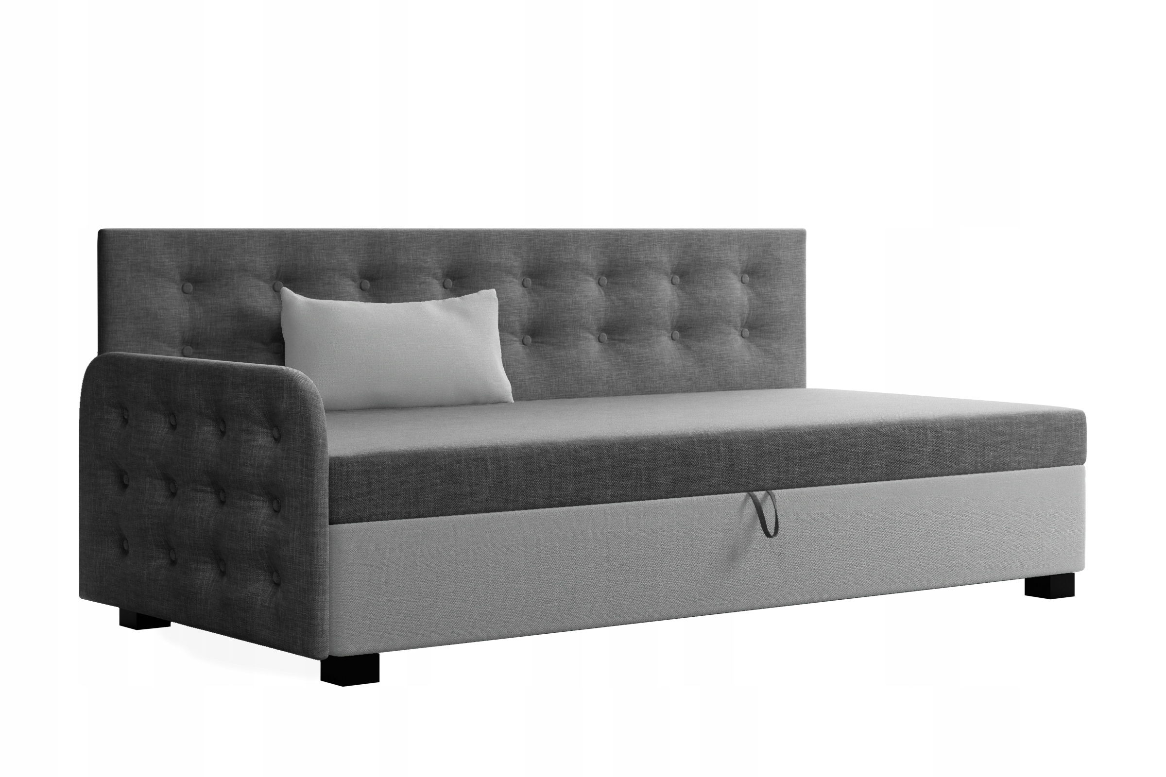 Posteľ do študenskej izby - Capurnian mládežnícka posteľ s matracmi 80 cm Bella