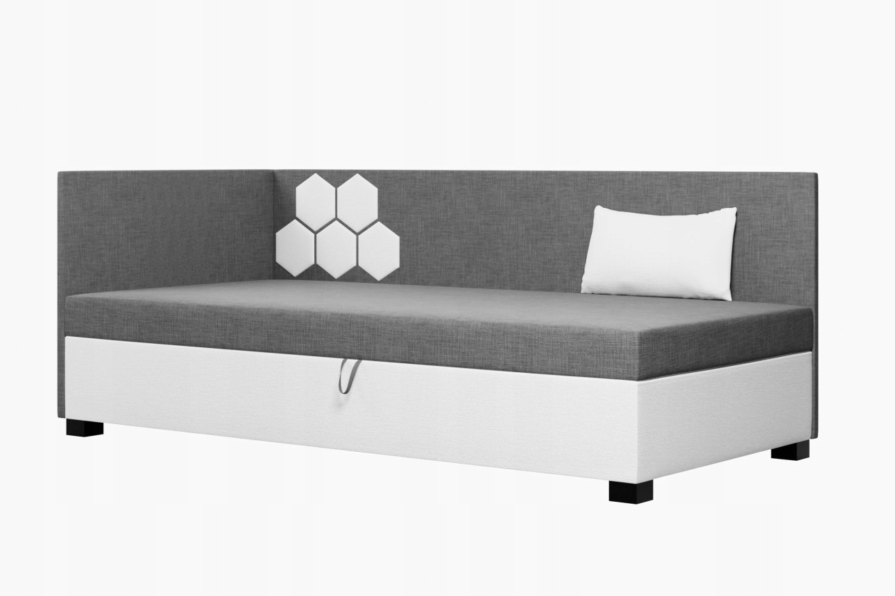 Posteľ do študenskej izby - Vyrobené s detami s májou+110 cm