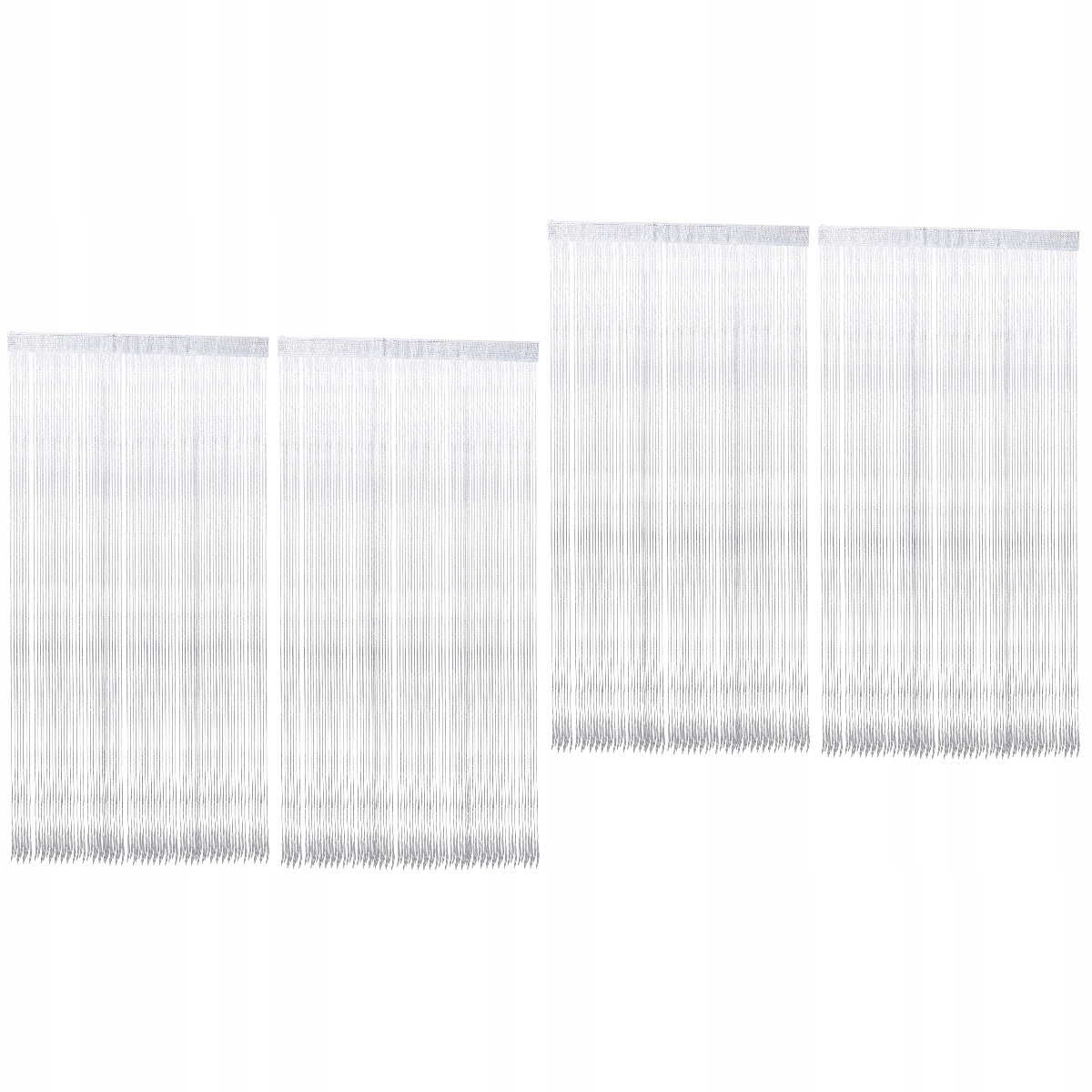 Conser Cont Curtain s okrajmi dekorácie 4 ks