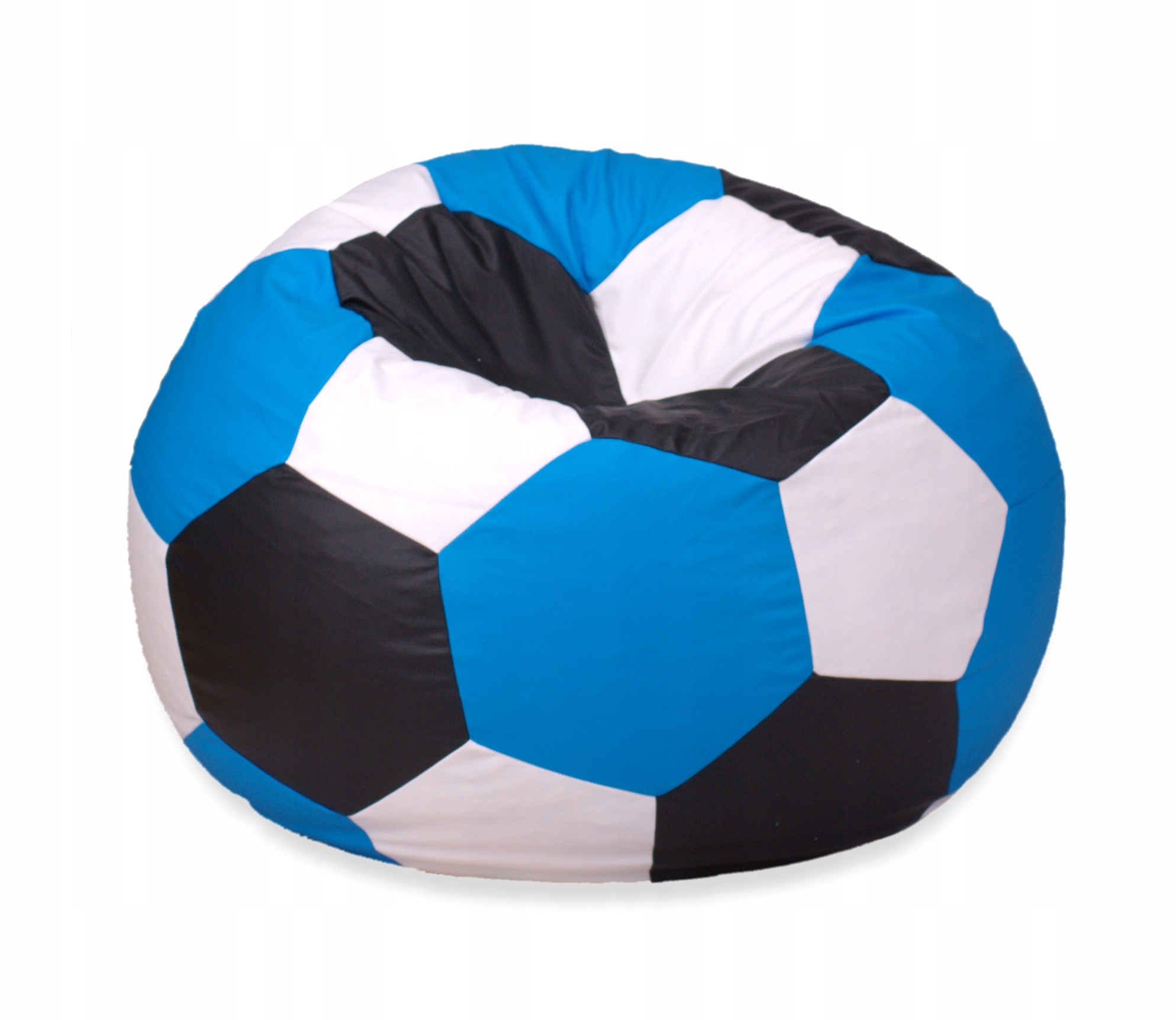 Sedací vak do detskej izby - Trojfarebná odolná POUFA BALL 300L 80cm EGATO