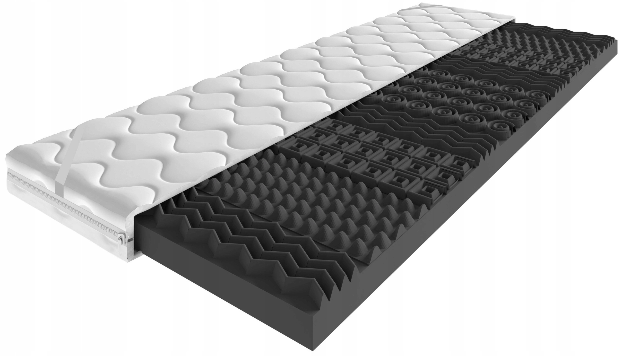 Matrac na posteľ - Veneri Black 120x200X7 Top matrac