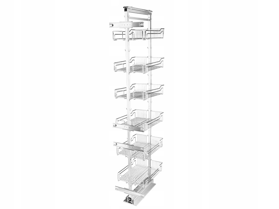 Nákladný kufor Nomet W-7600-400.P22 211 x 50 x 40 cm strieborný