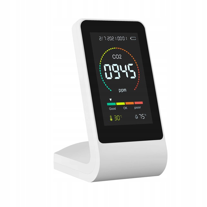 Multifunkčný CO2 meter 3in1