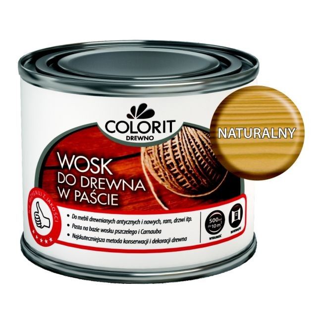 Drevený vosk v 500 ml farbách Colorit 7