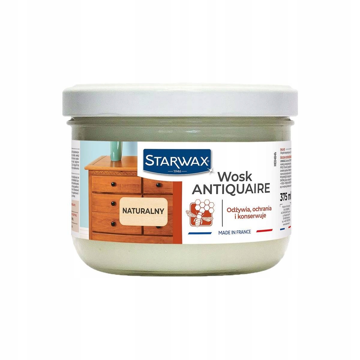 Prírodný vosk vosku 375 ml Star Wax 43087