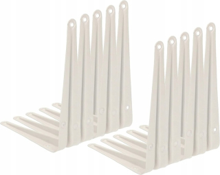 Konzola, držiak na police - 10x uhol pod podporou podpory police 17,5x15cm
