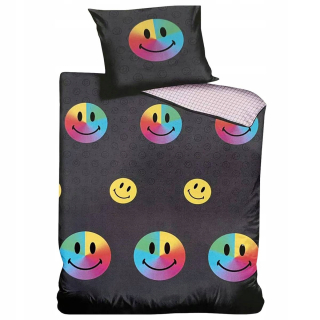 Kompletný set posteľných obliečok - 140x200 2cz saténová podstielka Dalwin 836