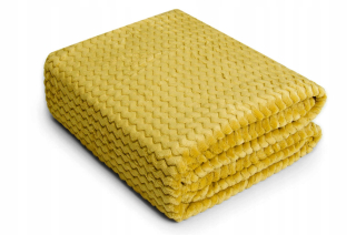 Prikrývka, prehozy na posteľ - 160x200 Prikrývka mikrovlákna extrudovaná kľukatá kľukatá kapa