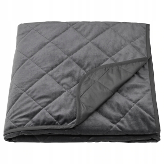 Prikrývka, prehozy na posteľ - 180x250 Plaid prikrývka prešívaná prešívaná posteľ Ikea mjukplist