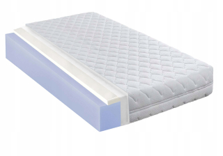 Matrac na posteľ - 190x200 MATRAC S VISCO PENOU TVRDOU H3/H4 23CM