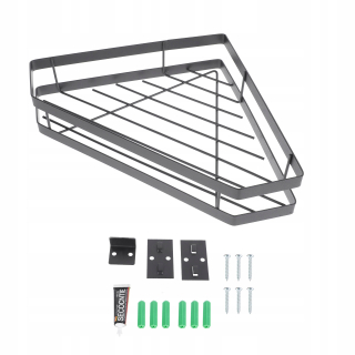 Kúpeľňová polica - 1pc na montáž na organizátor sprchovania