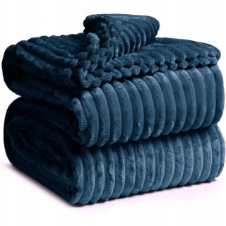 Prikrývka, prehozy na posteľ - 200x220 Prikrývka Plaid Microfibre Stripes Farby