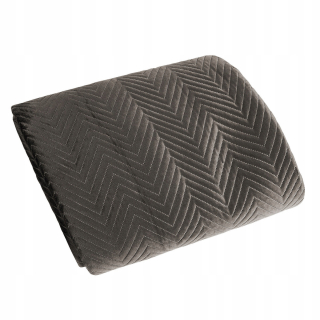 Prikrývka, prehozy na posteľ - 220x240 Velor Bedspread Velor Sofia Plaid pre pohovku