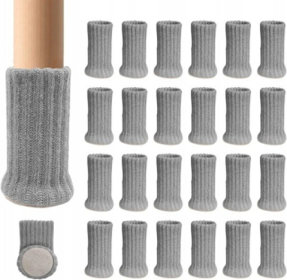 Chrániče na nábytok - 24 ponožiek nábytku na nohách stoličky