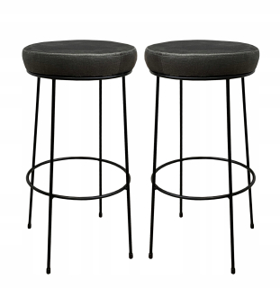 Barová stolička do kuchyne - Nastavovacia tabuľka + 4 stoličky matica MDF laminátová oceľ