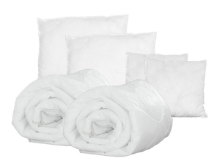 Prikrývka na spanie - 2x prikrývka 160x200 + vankúše a Jaski Med White