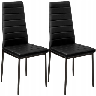 Kuchynská, jedálenská stolička - 2x stoličky pre jedáleň Salon Black 401838