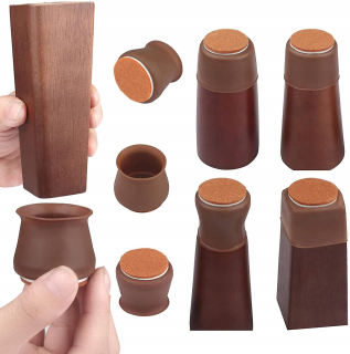 Podložky pod nožičky nábytku - 32 Silikónové vankúšiky pre stoličku