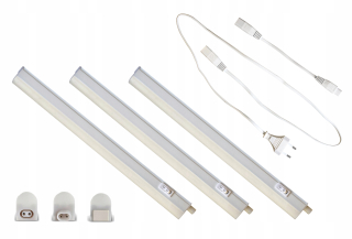 Osvetlenie nábytku - 3x nábytok LED nábytok LED 120 cm, 14W