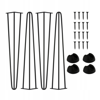 Nábytkové nožičky - 4 x Kovové nohy kovové nohy 80 cm fi 10 zadarmo