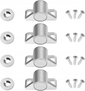 Zámok na nábytok - 4 ks Magnety Magnety Magnet pre nábytok